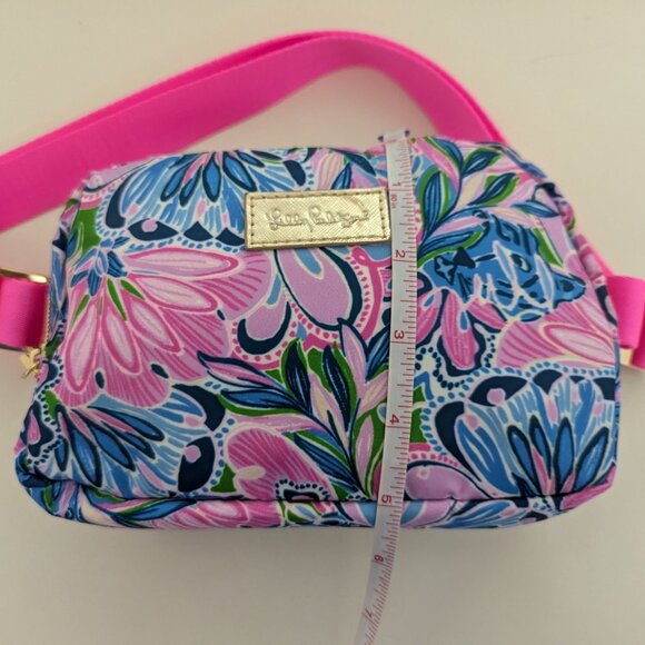NWOT! Lilly Pulitzer GWP Belt Bag In Gecko Green Tiger Sunrise - Picture 13 of 16